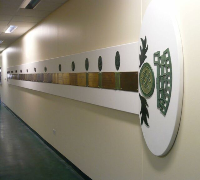 Installations in the intensive care corridors of the Royal Infirmary Edinburgh